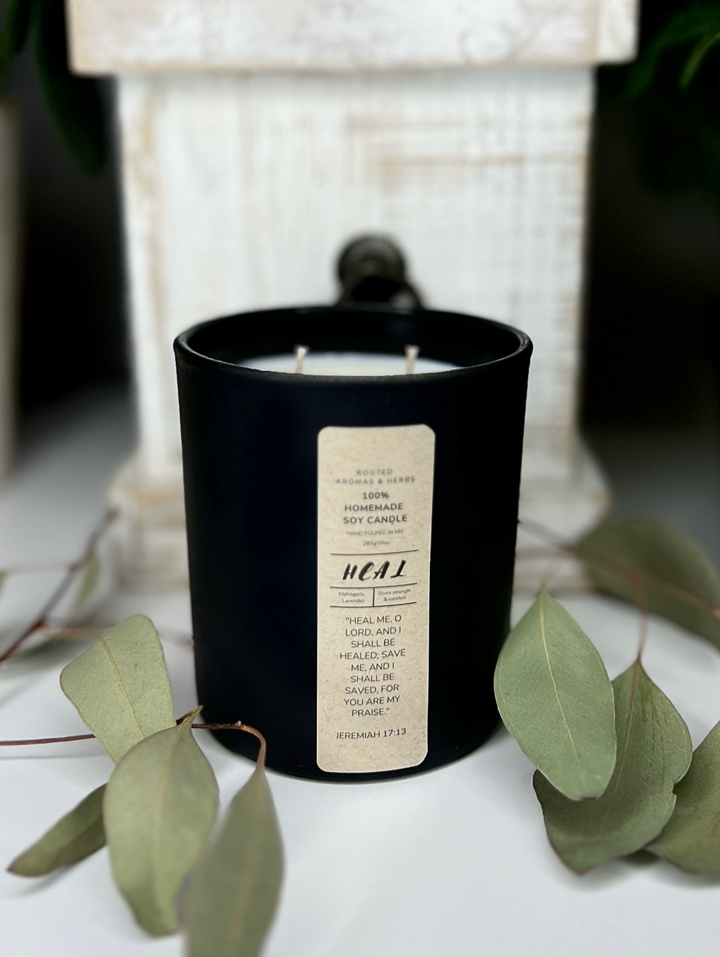 Heal Meditation Candle