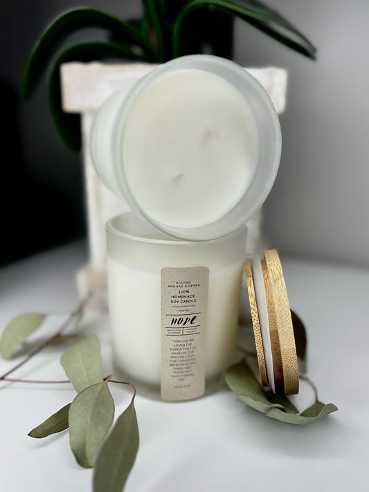 Hope Meditation Candle