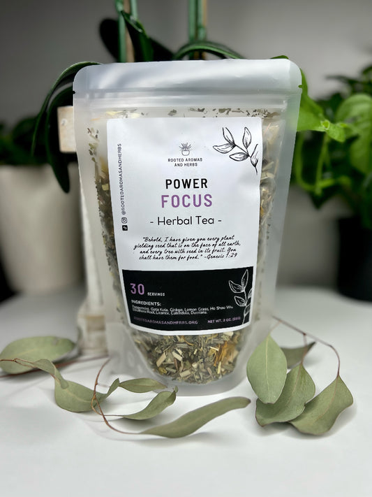 Power Focus Herbal Blend Loose Tea