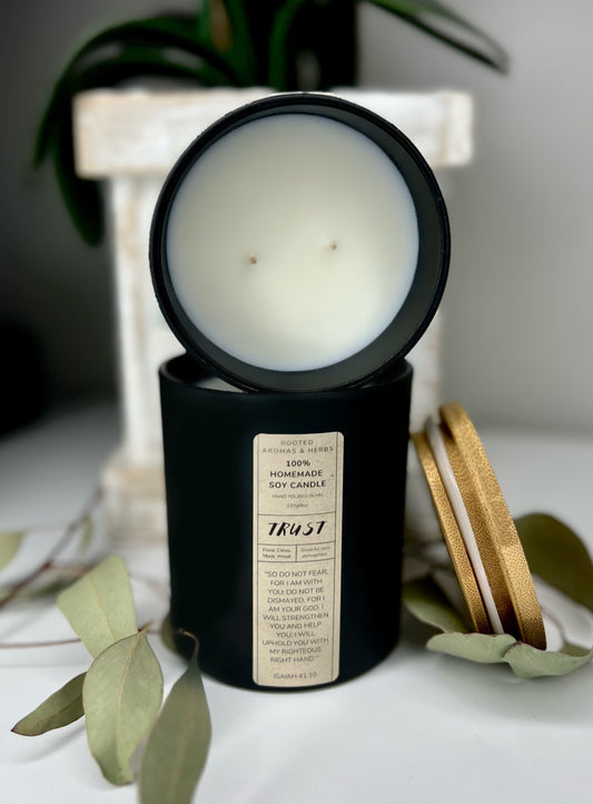 Trust Meditation Candle