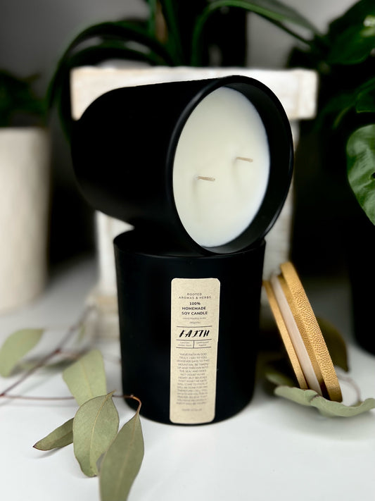 Faith Meditation Candle