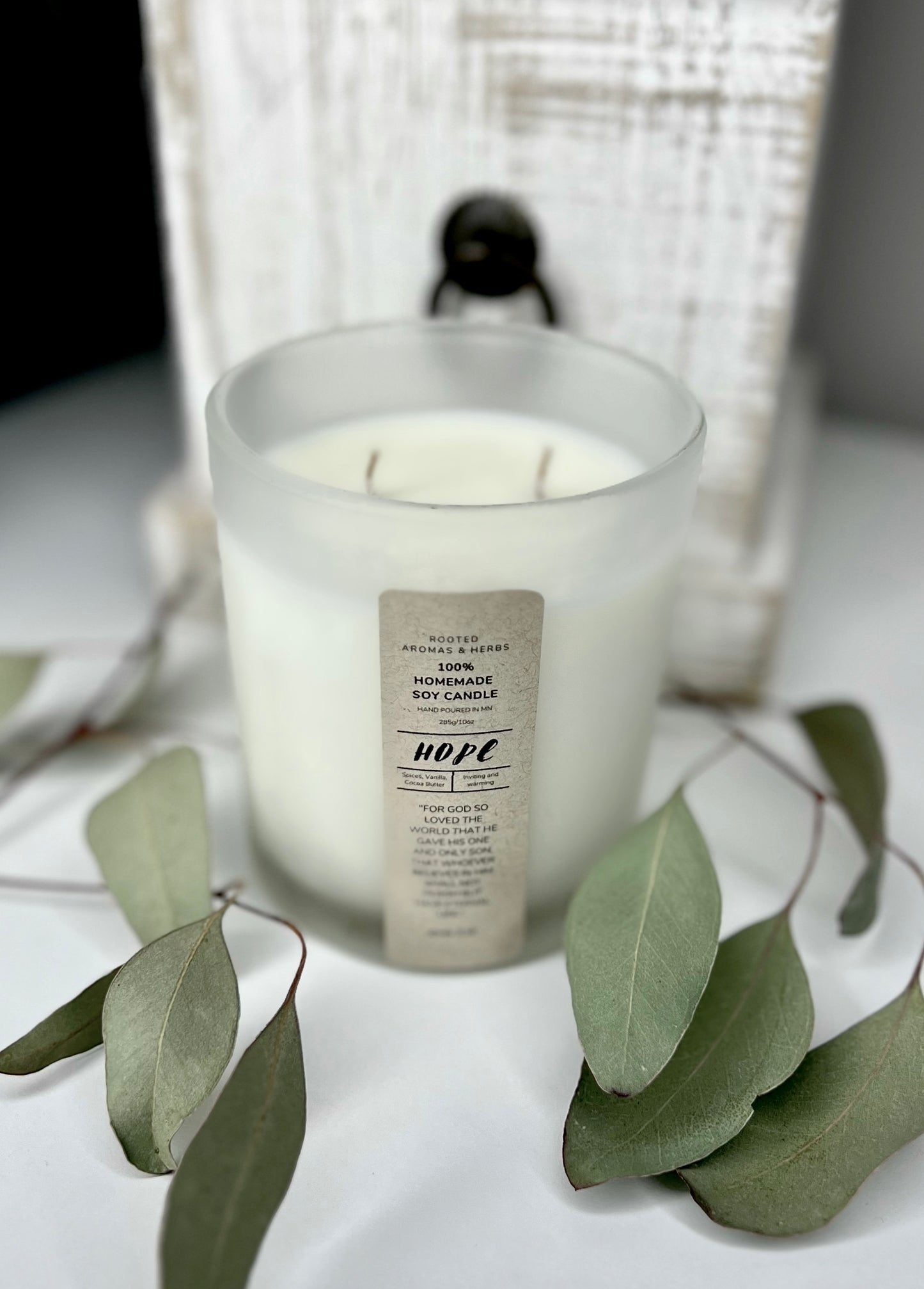 Hope Meditation Candle