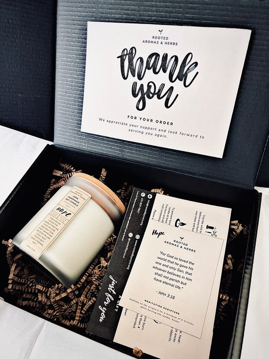 Meditation Candle Gift Box (Non-Custom)