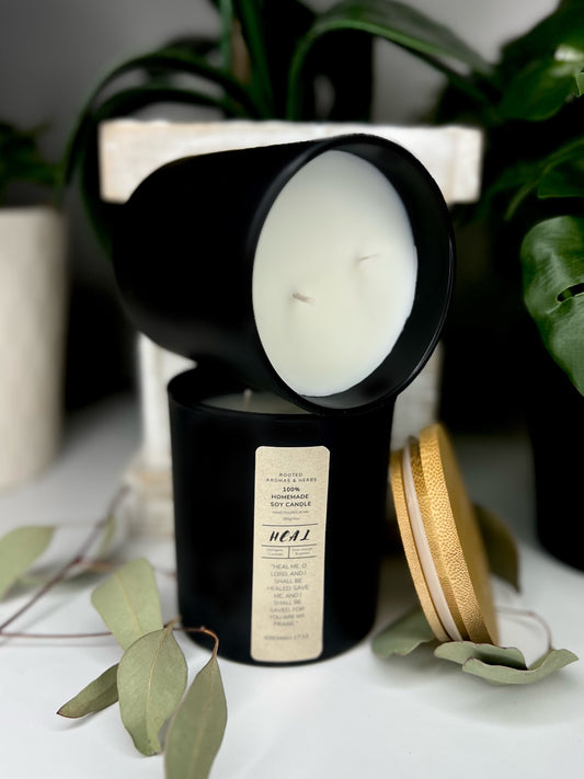 Heal Meditation Candle