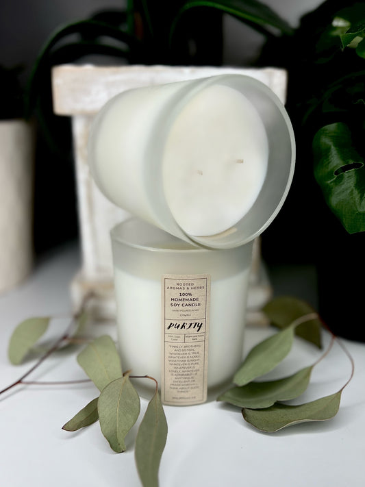 Purity Meditation Candle