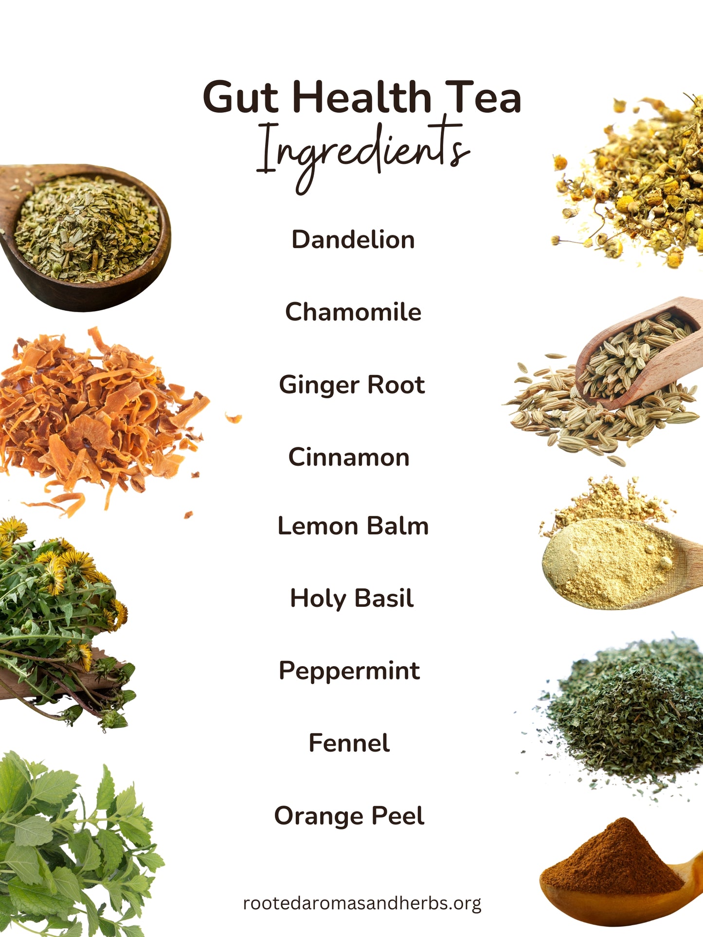 Gut Health Herbal Blend Loose Tea