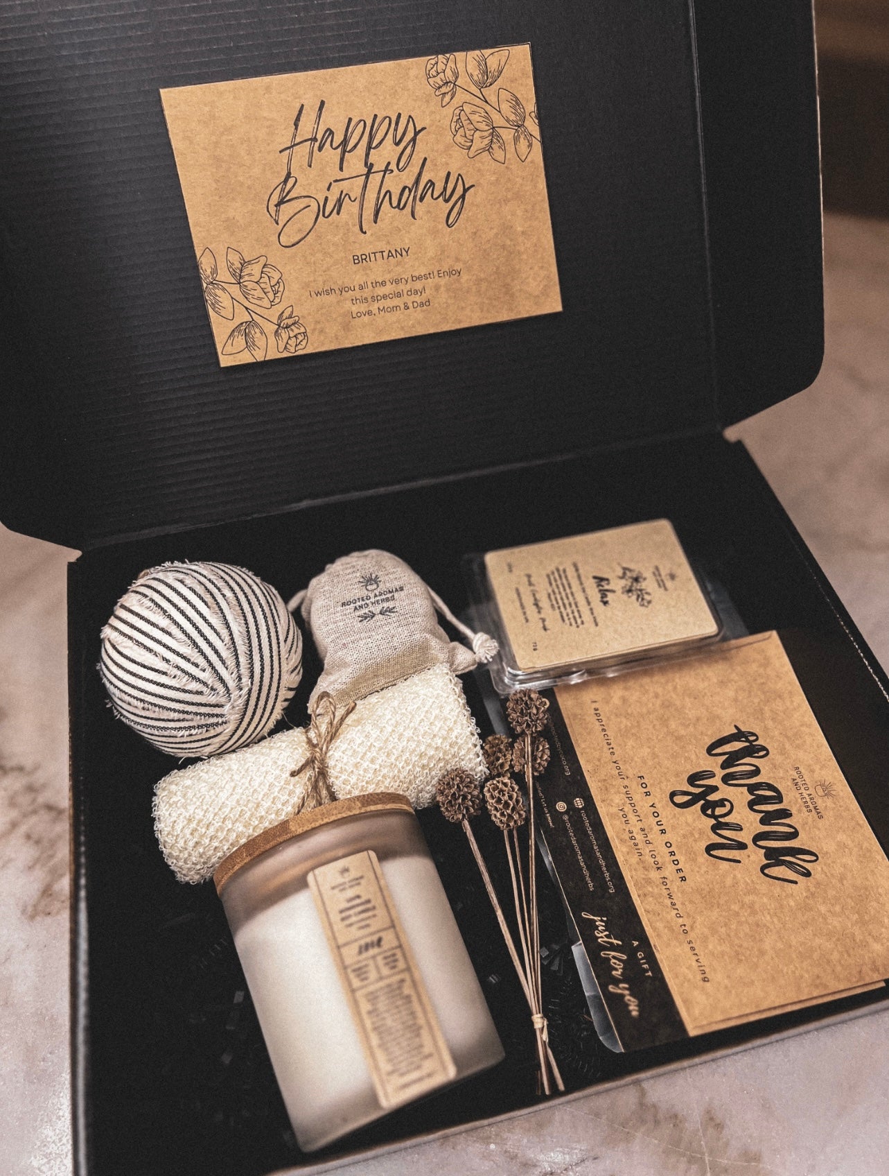 New! Special Occasion Candle Gift Box (Customize)