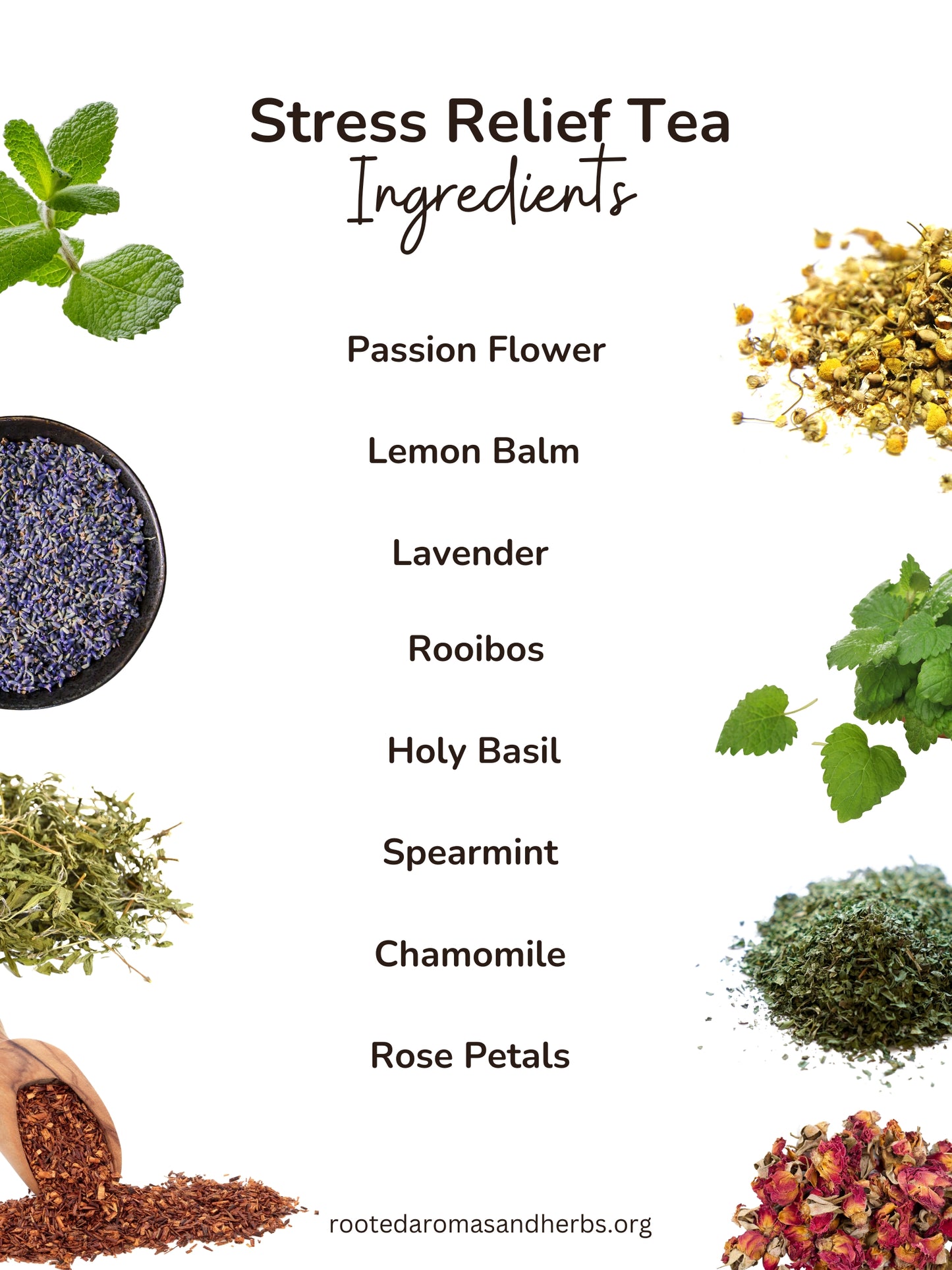 Stress Relief Herbal Blend Loose Tea