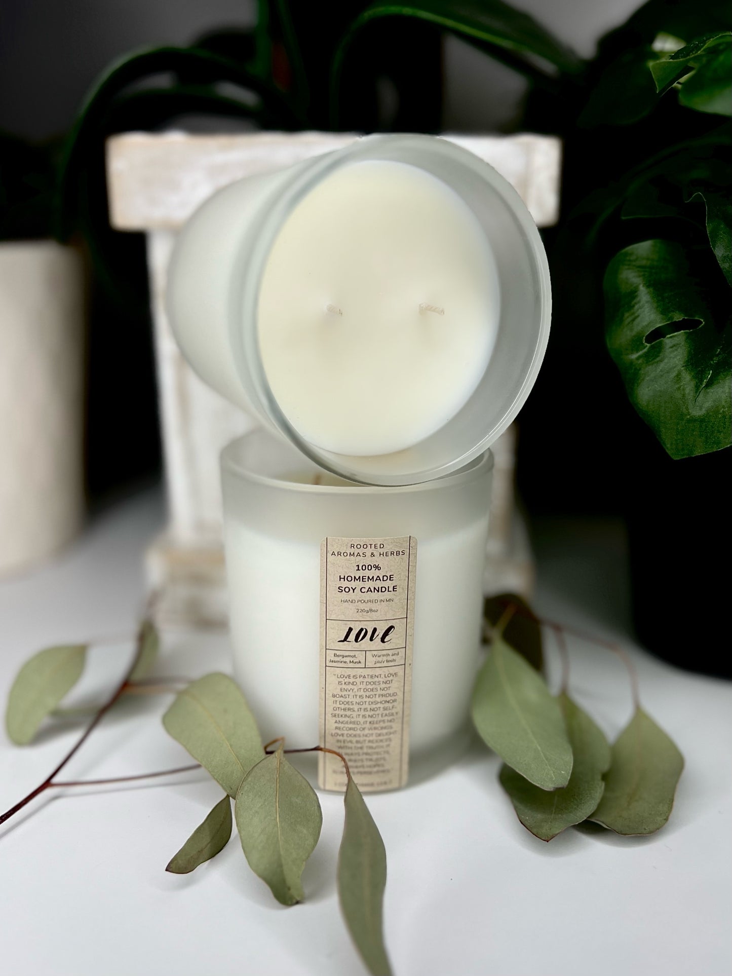 Love Meditation Candle