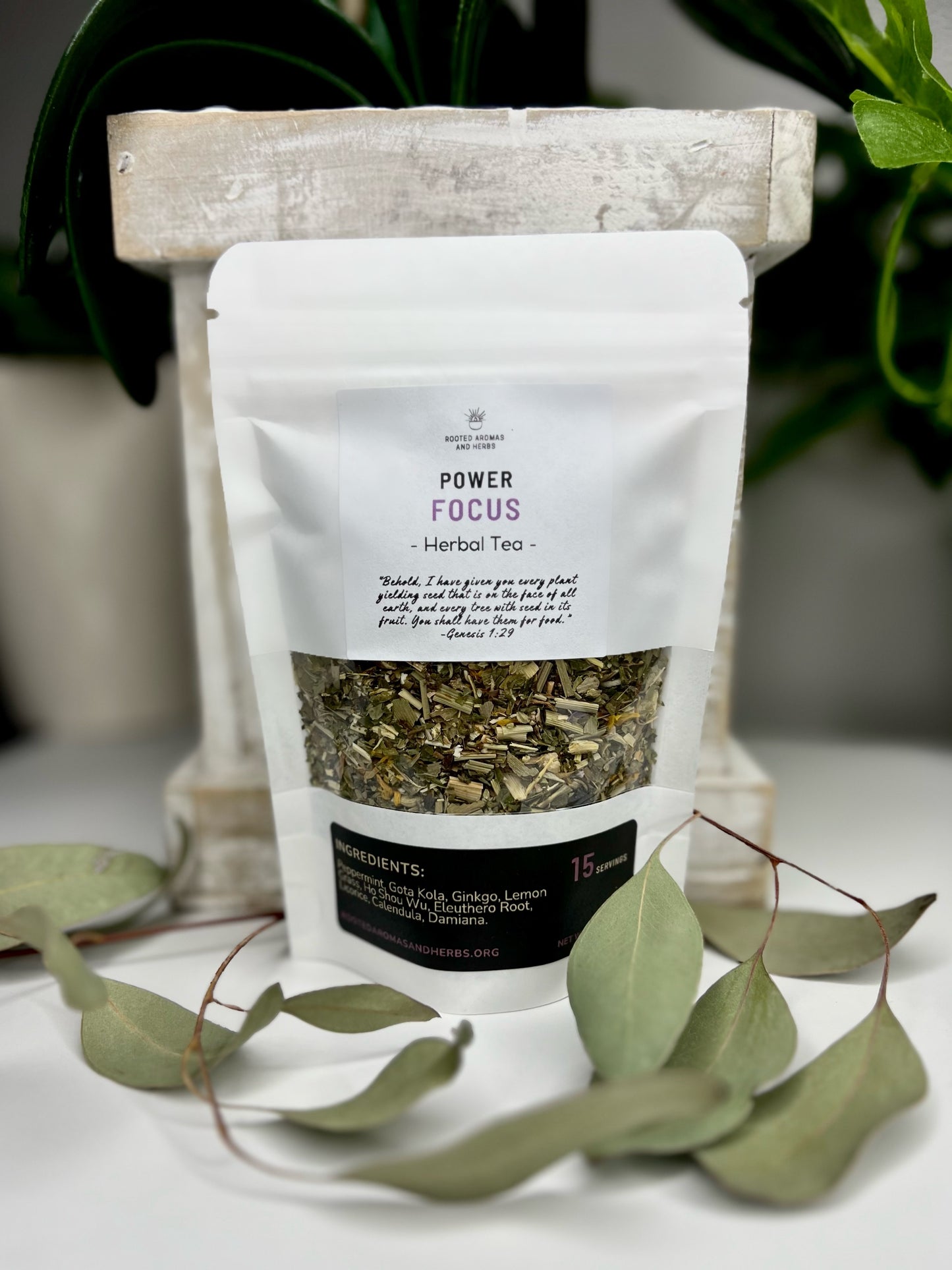 Power Focus Herbal Blend Loose Tea